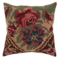 Rose Kelim Pillowcase